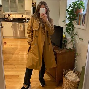 Brand new chic trench coat with tags!